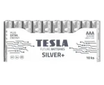 Teslá SILVER+ alkalická mikrotužková batéria AAA (LR03) 10 ks / fólia (1099137215)