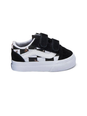 Vans Old Skool (BEE CHECK)BLK/TRUE WHITE detské letné topánky