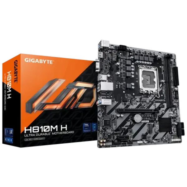 GIGABYTE H810M H / H810M / LGA1851 / 2x DDR5 / PCIEx16 / GLAN / mATX (H810M H)