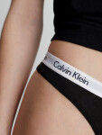 Dámske tangá Carousel 0000D1617E 001 Black Calvin Klein