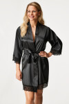 DKaren Housecoat Sauda Black