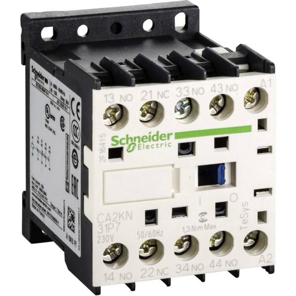 Schneider Electric CA2KN31P7 pomocný stýkač 3 spínacie, 1 rozpínací 1 ks; CA2KN31P7