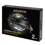 ADATA Legend 900 PRE 2TB / SSD / M.2 2280 / PCIe Gen4x4 / čítanie: 7400MB/s / zápis: 6500MB/s / chladič / 5R (SLEG-900P-2TCS)