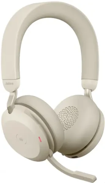 Jabra Evolve2 75 MS USB-A béžové / bezdrôtové slúchadlá / mikrofón / ANC / USB-A (nabíjanie) / USB adaptér + Bluetooth (27599-999-998)