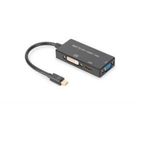 Digitus AV konvertor AK-340419-002-S [Mini-DisplayPort - HDMI, DVI, VGA] 3840 x 2160 Pixel; AK-340419-002-S