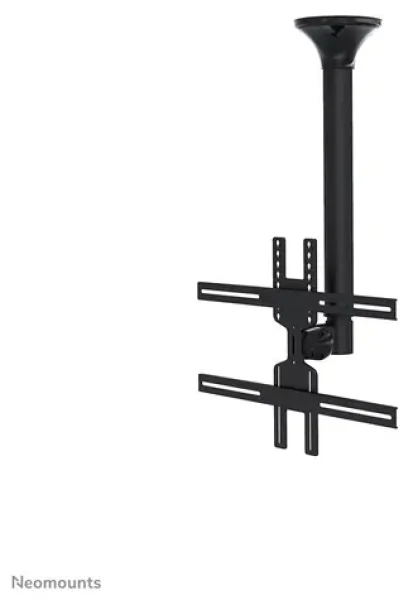 Neomounts FPMA-C400BLACK čierna / Stropný držiak TV / uhlopriečka 32-60" / náklon 25 ° / otočenie 60 ° / nosnosť 35 kg (FPMA-C400BLACK)