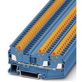 Feed-through terminal block QTC 2,5-TWIN BU 3206461 Phoenix Contact; 3206461