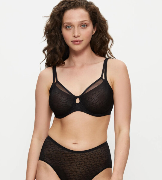 TRIUMPH SIGNATURE SHEER - Minimalizačná podprsenka pre hladký tvar Triumph BLACK 85C