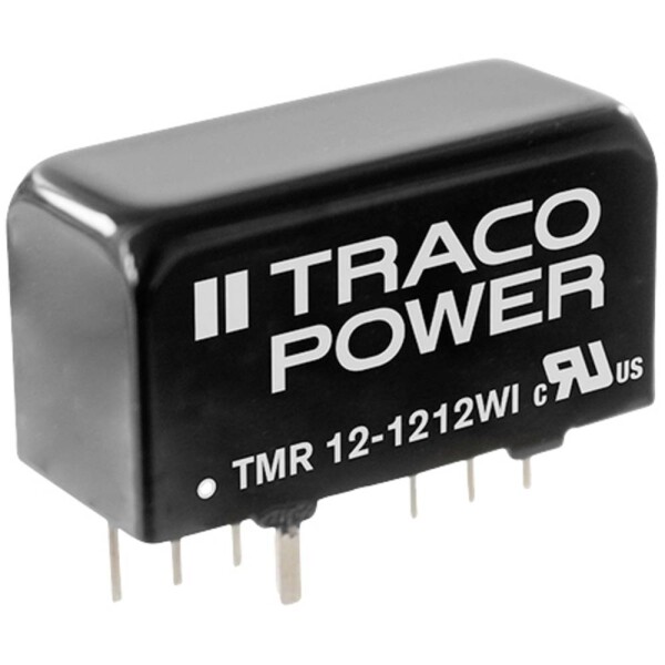 TracoPower TMR 12-1212WI DC / DC menič napätia 12 V/DC 1.0 A 12 W; TMR 12-1212WI