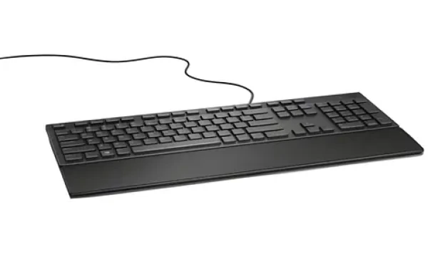 DELL KB-216 BE čierna / Multimediálna klávesnica / BE / USB (580-ADHB)
