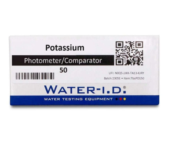 PoolLab Water-I.D. Potassium Náhradné tablety pre digitálny tester Pool Lab 2.0 - na meranie hodnoty draslíka (10 tabletiek)