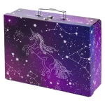 BAAGL Skladací školský kufrík Unicorn Universe / 32.5 x 10.5 x 26 cm (A-31778)