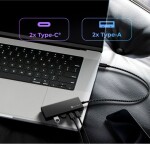 Icy Box IB-HUB1436-CPD 4-Port USB 3.2 Gen 2, USB hub (black)