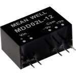MEAN WELL MDD02L-05 DC / DC menič napätia, modul 200 mA 2 W Počet výstupov: 2 x; MDD02L-05
