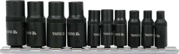 YATO YT-29280 / Sada adaptérov / 1/4 amp; 3/8 / 10 ks (YT-29280)