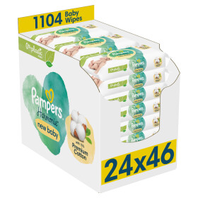 PAMPERS Harmonie New Baby Plastic Free 1104 ks 24 × 46 ks