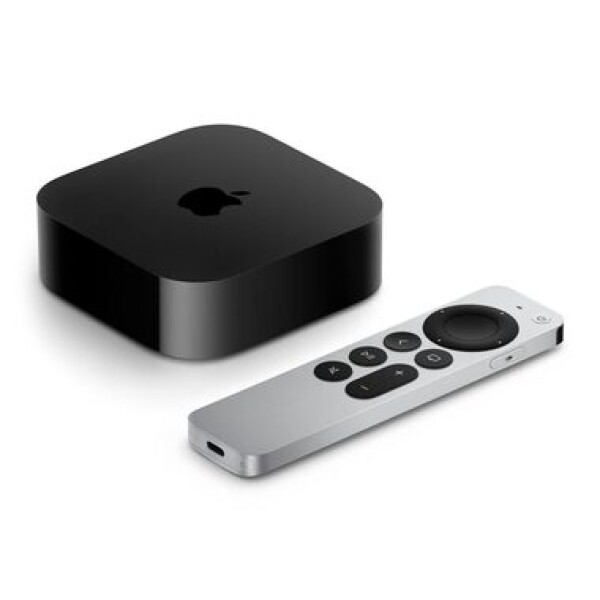 Apple TV 4K 128GB (2022) / multimediálne centrum / Wi-Fi 6 / Bluetooth 5.0 / GLAN / HDMI 2.1 (MN893CS/A)