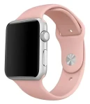 Mercury Silicone Strap Apple Watch 42/44/45 mm ružová / Remienok / Silikónový