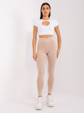 Dámske legíny LK 523.02 beige - Rue Paris S