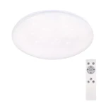 Solight WO763 LED stropné svetlo Star okrúhle 24W / 1440lm / diaľkové ovládanie / 37cm (8592718027605)