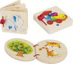 Goki Goki Obrázková knižka pre najmenších - slon, dom, lokomotíva