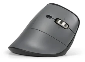 BakkerElkhuizen FastForward Pre čierna, šedá / Ergonomická bezdrôtová myš / Bluetooth / 5000 DPI / pre pravákov (BNEFFP3MVM)
