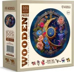 Wooden City Drevené puzzle Kvetinový Mesiac 505 dielikov