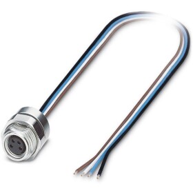 Flush-type connector SACC-DSI-M 8FS-4CON-M12/0,5 1453452 Phoenix Contact; 1453452