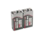 Ansmann 9V-Block red-line / Alkalická batéria / 9V / 2 ks (5015591)