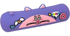 MITAMA Mitamino Animal fialová / Peračník / Silikón / Zip (63704-0283)