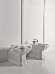 KERASAN - WALDORF WC misa 37x65cm, spodný/zadný odpad, biela 411601