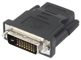 Logo čierna / Redukcia / DVI (24+1) samec - HDMI samica / Full HD 1080p (29366)
