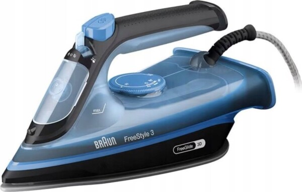Braun FI3194BK Žehličká parowe Płyta ceramiczna 2400 W Čierny, Modrý