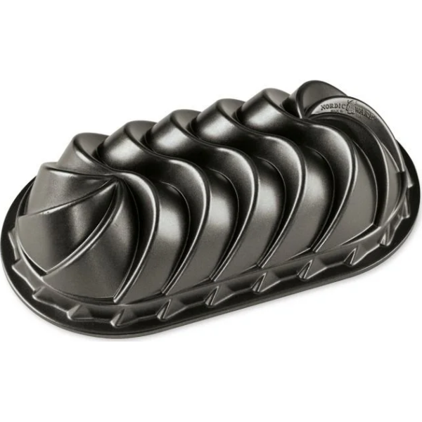 NW Forma na chlebíček Heritage 6cup grafitová - Nordic Ware - Nordic Ware