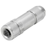 Weidmüller SAIBP-M-5A-4/8-M12 neupravený zástrčkový konektor pre senzory - aktory, 2681620000, piny: 5, 1 ks; 2681620000