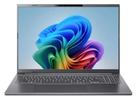 Acer Aspire 16 A16-11M-X18U sivá / Notebook / 16" WUXGA IPS 120Hz / Snapdragon X X1-26-100 / 16GB / 512GB SSD / W11H (NX.JLNEC.007)