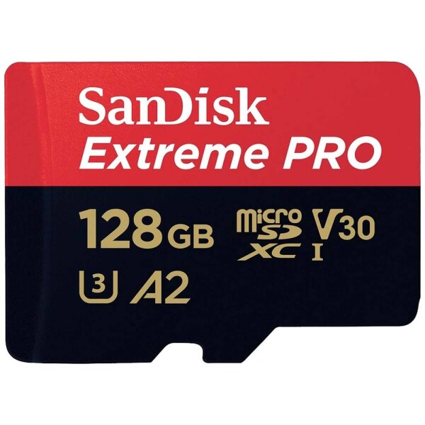 SanDisk Extreme PRO pamäťová karta micro SDXC 128 GB Class 10, UHS-I, v30 Video Speed Class nárazuvzdorné , vodotesné; SDSQXCD-128G-GN6MA