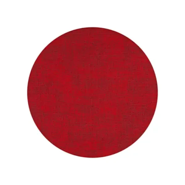 Guzzini Prestierka FABRIC červená / Prestierka / O 38 cm / Polyuretán (12790455)