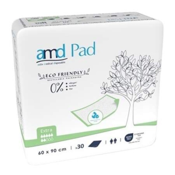 AMD Pad extra podložka pod pacienta 60x90 cm nasiakavosť 1300 ml 1x30 KS 30 ks
