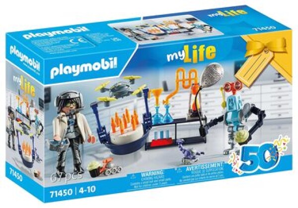 Playmobil® My Life 71450 Výskumník s robotmi