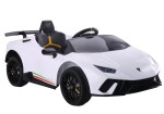 Mamido Detské elektrické autíčko Lamborghini Huracan 4x4 biele