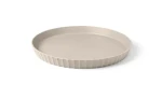 BlimPlus Atena Tácka guľatá M moka grey / Tácka / priemer 30 cm / bez BPA (VS005-00000M-319)