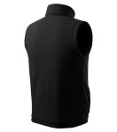 Next Fleecová vesta unisex čierna 3XL