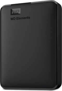 WD WD Elements Portable WDBHJS0060BBK - Festp - 6 TB - extern (tragbar) - USB 3.1 Gen 1 - Schwarz