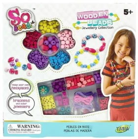 TASIA So Beads Výroba šperkov Drevené korálky
