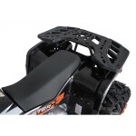 Mamido Detská benzínová štvorkolka RamiGO MONSTER 200CC čierno-oranžová
