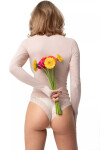 Dámska lícnica Brazilian Brasil beige - JULIMEX Béžová XL