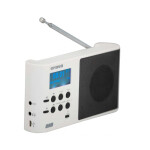 Orava DAB W biela / Vreckové rádio / DAB / FM / LCD (DAB W)