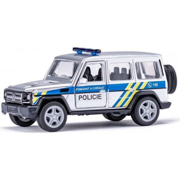 SIKU Super česká verzia - polícia Mercedes AMG G65