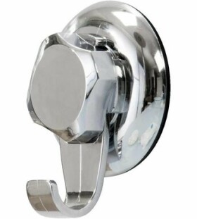 Compactor Bestlock Háčik do kúpeľne s prísavkou chrómová / Nosnosť: až 6kg / bez vŕtania (RAN4716)